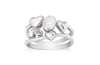 Silverring - Massor av kärlek