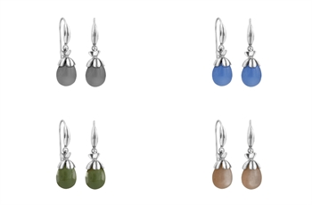 Silver örhängen - Crown Imperial