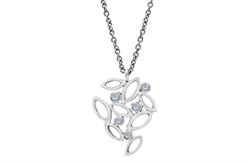 Silver Collier - Konstn
erlig Bukett