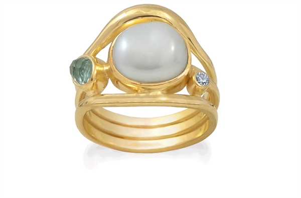 Forgyldt ring - Amaze