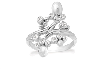 Sølv ring - Ballroom