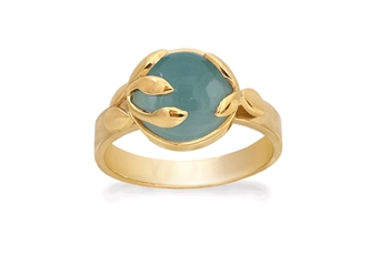 Forgyldt ring - Serenity