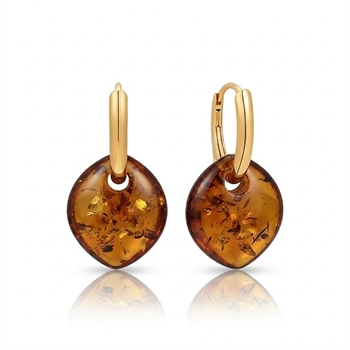 Sølvforgyldt creoler, från Støvring Design