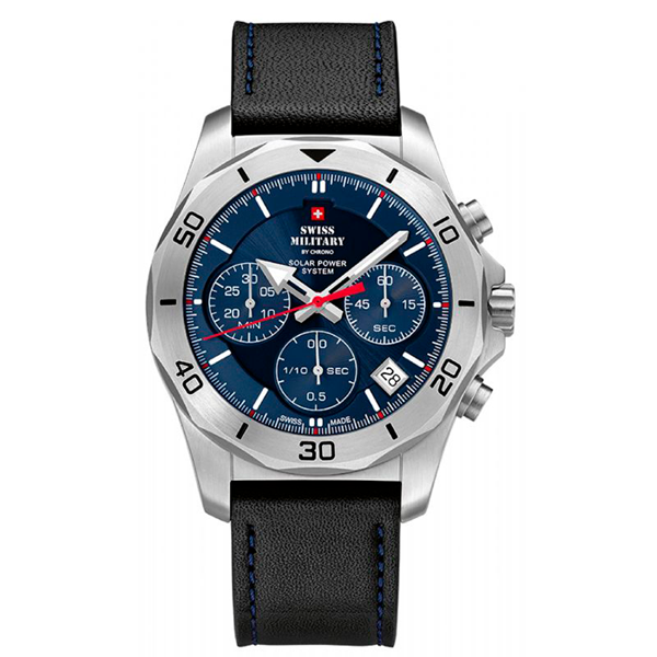 Model SMS34072.05 Swiss Military By Chrono  solor power quartz herreur