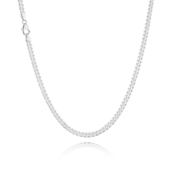 Panser Facet 925 Sterling Silver Bracelet and Necklace