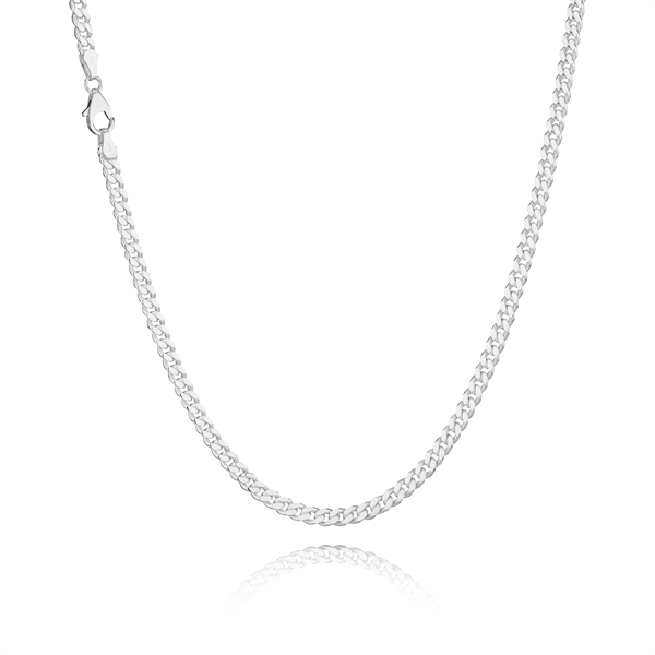 Panser Facet 925 Sterling Silver Bracelet and Necklace