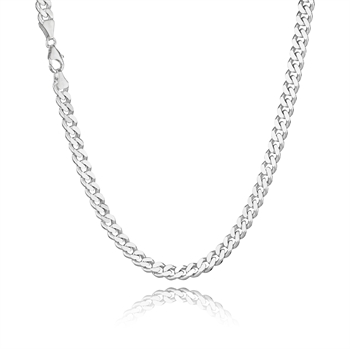 Panser Facet 925 Sterling Silver Bracelet and Necklace