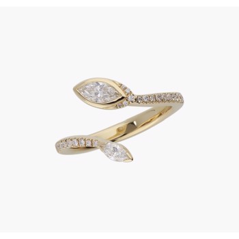 Köp Houmann Diamond Collection model HDC-A10027/W-Y her på din klockorn och smycken shop