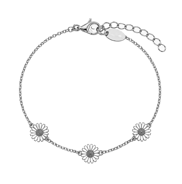Christina Jewelry & Watches Marguerits armband i silver