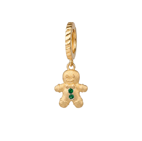 Christina Jewelry & Watches Ginger Bread charm 6 mm förgyllt