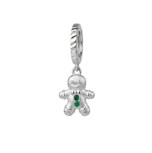 Christina Jewelry & Watches Ginger Bread charm 6 mm i silver