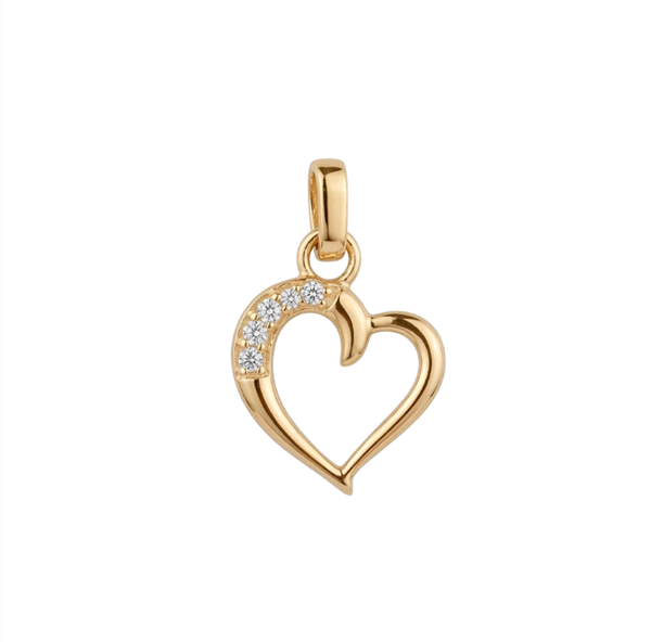 Christina Jewelry & Watches Love Story hängsmycke i förgyllt silver