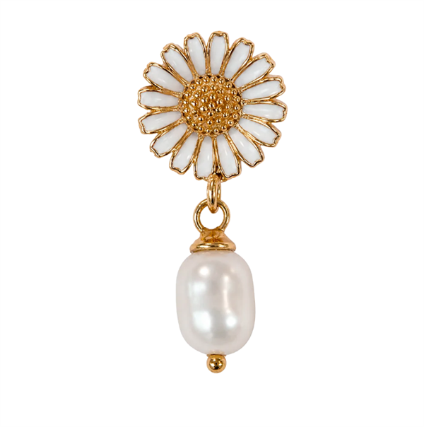 Christina Jewelry & Watches Marguerite pärlberlock i förgyllt silver