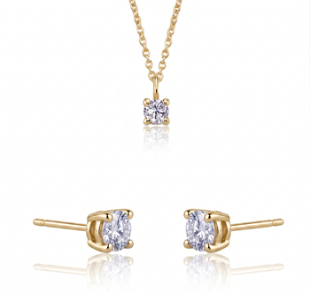 Nuran set , med totalt 0,54 ct Wesselton SI