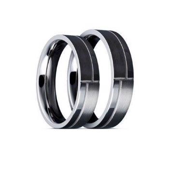 Wedding Rings in Titanium, CMR2252