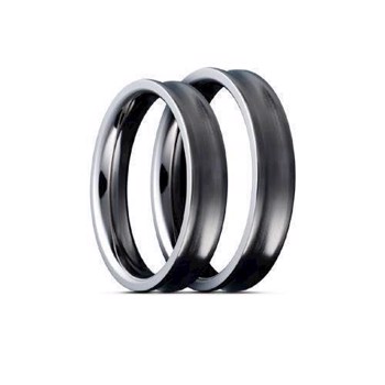 Wedding Rings in Titanium, CMR2397