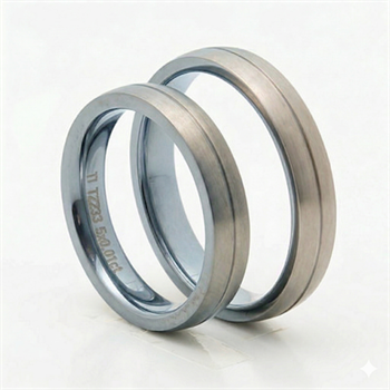 Vielsesringe i Titanium, CMR2233