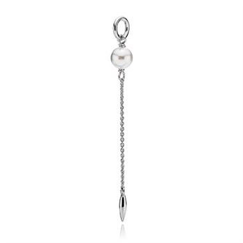 Izabel Camille Miss Pearl silver pendant shiny, model a5327swswhite
