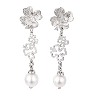 Aagaard Lucky Pearl örhängen i sterling silver