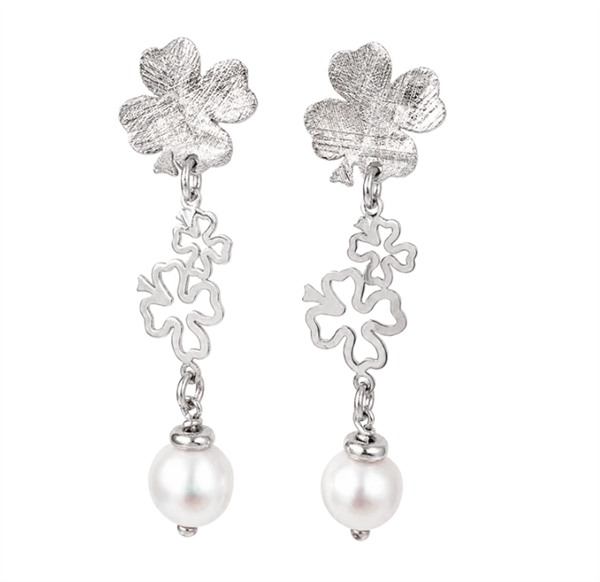 Aagaard Lucky Pearl örhängen i sterling silver