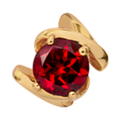 Christina Collect Garnet Energy gold ring