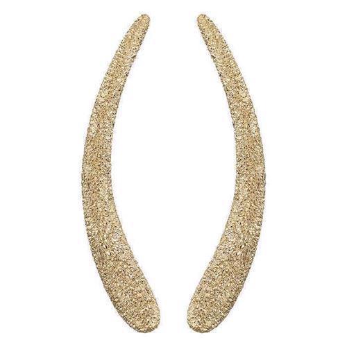 Christina Collect gold-plated Milky Way Beautiful glittering earring crawlers, model 672-G08