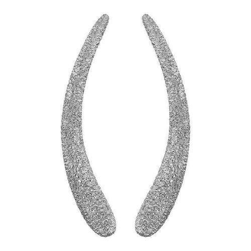 Christina Collect 925 Sterling Silver Milky Way Smart Glittering Ear Crawlers, Model 672-S08