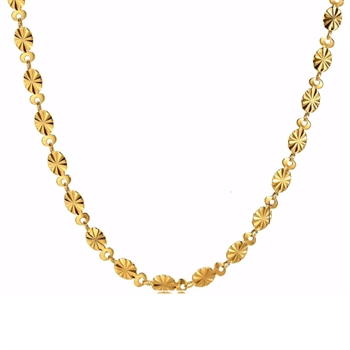 Guld & Sølv Design Halsband, model 8CN-26479