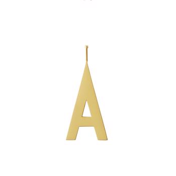 Bookmark arm 30 mm, A-Z (Gold-plated/Matte) with or without chain