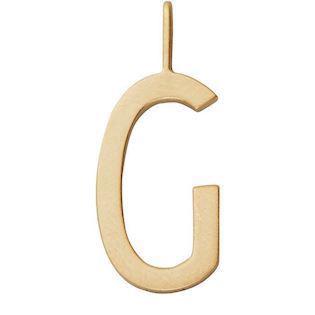 Bookmark arm 16 mm, A-Z (Gold-plated/Matte) with or without chain