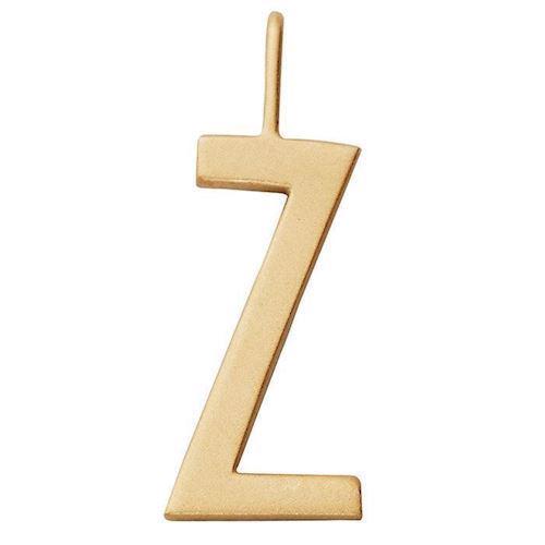 Bookmark arm 16 mm, A-Z (Gold-plated/Matte) with or without chain