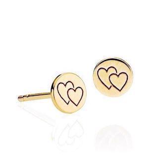 Izabel Camille Beautiful Together silver plated studs, model A1461GS