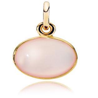Izabel Camille Candy silver plated Pendant shiny, model A5293gs-pinkCL