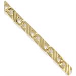Aquarius stripe, 8 ct red gold from Houmann I/S