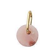 Pink Opal - Beautiful Arne Jacobsen pendant in silver plated, approx. 6 mm 