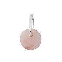 Pink Opal - Beautiful Arne Jacobsen pendant in silver, approx. 6 mm 
