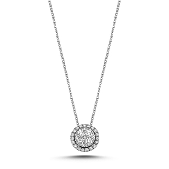 Nuran Hängsmycke , med totalt 0,45 ct Wesselton SI