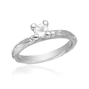 Smuk klassisk ring med kant, från Blicher Fuglsang