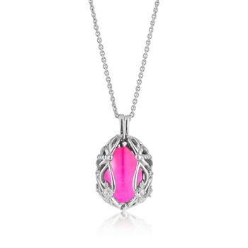 Smykke Æg med Pink Onyx, från Blicher Fuglsang