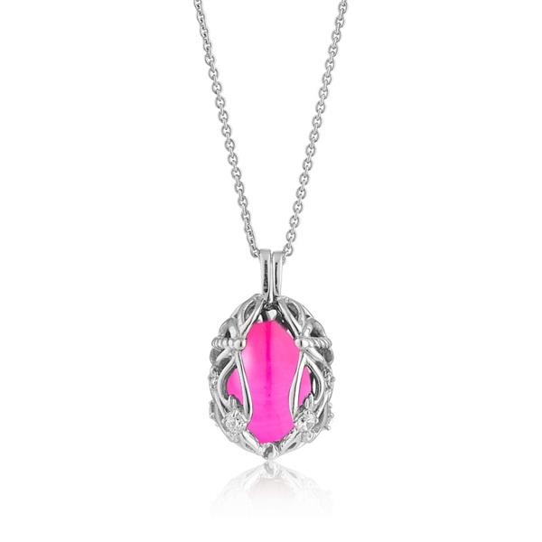 Smykke Æg med Pink Onyx, från Blicher Fuglsang