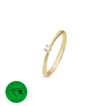 MARY Ring 8K LG DIAM 0,03CT W/VS, från Aagaard
