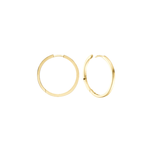 8KT CREOL 16,5 MM, TRÅD 2,3MM M/KLAPLÅS, från Aagaard