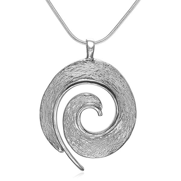 Spiral vedhæng i sølv, från Blicher Fuglsang