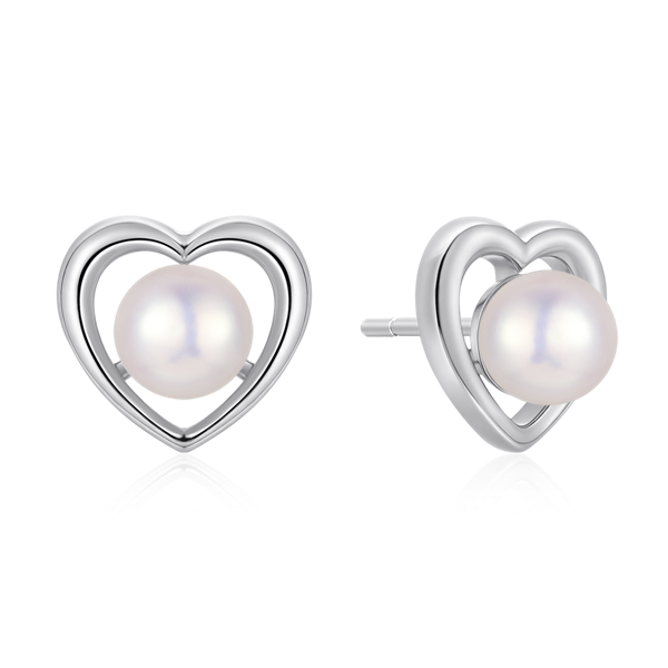 Sølv creoler, från Støvring Design