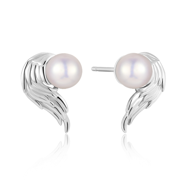 Sølv creoler, från Støvring Design