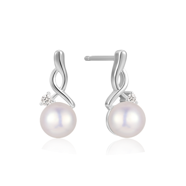 Sølv creoler, från Støvring Design