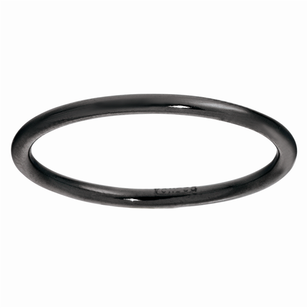 Oxyderet sølvring, glat 1,5mm Str.50, från Nordahl