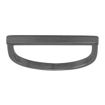 Oxyderet sølv ring stick 2mm bred* Str.48, från Nordahl