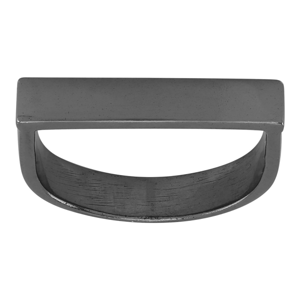 Oxyderet sølv ring stick 4mm bred* Str.52, från Nordahl