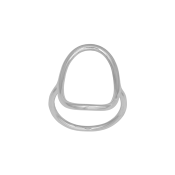 Rhd. sølv ring SOFT52 27mm Str.50, från Nordahl